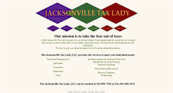 Desktop Screenshot of jvilletaxlady.com